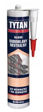 SILIKON NEUTRALNY BUDOWLANY CZARNY 10041697 TYTAN
