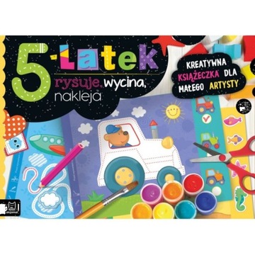 5-latek Rysuje, wycina, nakleja Aksjomat