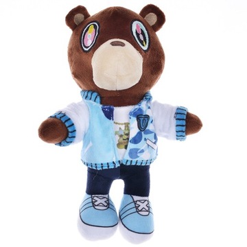 МЕДВЕДЬ-МАСКОТ KANYE DROPOUT BEAR PLUSH 25CM