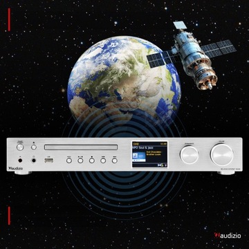 Tuner cyfrowy radio internetowe WIFI DAB+ CD tuner FM BT USB MP3 Audizio