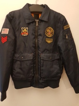 SMOG AVIATOR KURTKA BOMBERKA PILOTKA R.S/M ORYGINALNA