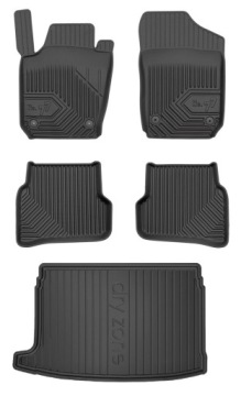 Set 77 Koberce a rohože Vw Polo 5 Hatchback 2009-2017 d
