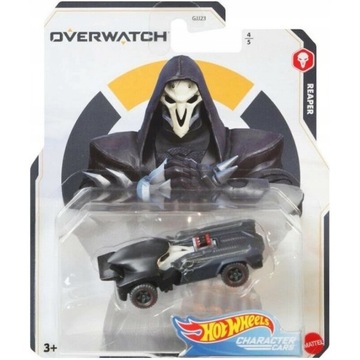 HOT WHEELS OVERWATCH CHARACTER CARS REAPER ŻNIWIARZ GRM41 4/5