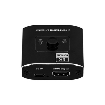 ПЕРЕКЛЮЧАТЕЛЬ HDMI 2.1 2x1 РАЗДЕЛИТЕЛЬ 1x2 8K@60Гц 4K@120Гц