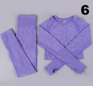 Набор леггинсов блузки в турнире с длинным рукавом