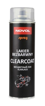 NOVOL SPRAY CLEARCOAT 500ML LAKIER BEZBARWNY POŁYS