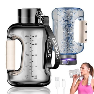 BUTELKA DO WODY WODOROWEJ Z TECHNOLOGIĄ SPE/PEM 1,5L