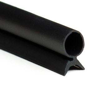 УПЛОТНИТЕЛЬ ДВЕРИ СТАЛЬНОЕ ПОЛОТНО GERDA ЧЕРНЫЙ 5 м