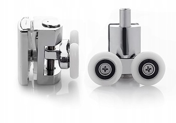 Ролики двойные для салона с отверстием 8мм КОМПЛЕКТ