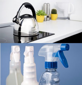 Компактный набор Aquahome с 2 пакетиками соли и фильтром.