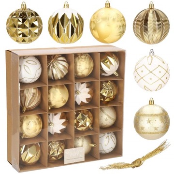 РОЖДЕСТВЕНСКИЕ ШАРЫ ОРНАМЕНТЫ НАБОР РОЖДЕСТВЕНСКИХ ЕЛОЧНЫХ ПОДВЕСОК