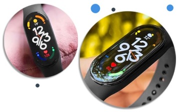 ГИБРИДНОЕ СТЕКЛО для XIAOMI MI BAND 7 (лучше ЗАЩИТНОЙ ФОЛЬГИ для BAND)