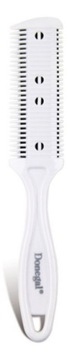 Расческа для растушевки Donegal, белая TIMING