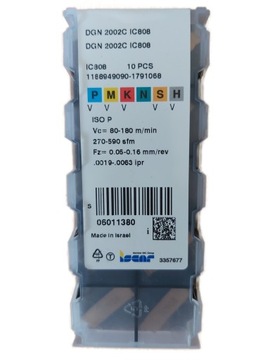 Przecinak DGN 2002C IC808 ISCAR