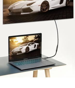 УДЛИНИТЕЛЬ USB-C 3.1 THUNDERBOLT 3 100 Вт 4K 5A 1 м