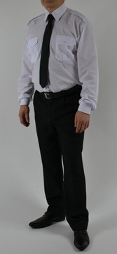 SPODNIE GARNITUROWE KLASYCZNE ROZMIAR 110/188/113cm długość CZARNE TAB.ROZ.
