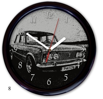 zegar ścienny Fiat 126p 125p syrena trabant PRL