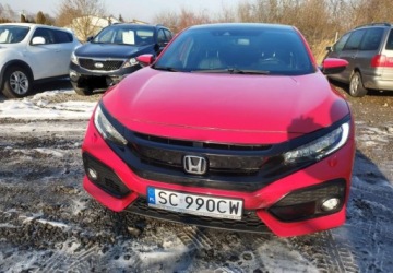 Honda Civic X Hatchback 5d 1.5 VTEC Turbo 182KM 2018 Honda Civic Honda Civic X 1.5T pelna opcja 1.5 Benzyna 182KM, zdjęcie 4