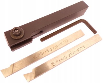 СТАЛЬНОЙ ДЕРЖАТЕЛЬ БЛОК 20мм 20x16 + 2 СТАЛЬНЫХ ПОВОРОТНЫХ НОЖЕЙ ДЛЯ РЕЗКИ