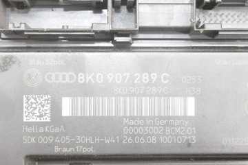 MODUL POHODĚ AUDI A5 (8T3) 8K0907289C 4.2L GASOLINE 260KW 2008