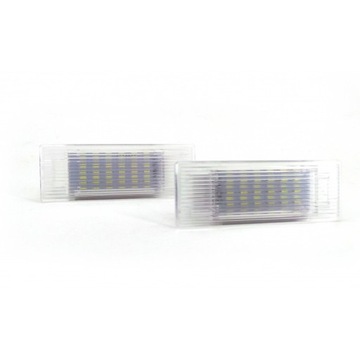 BMW E65 E66 E67 LAMPA DVEŘE NOHY SKŘÍŇKA LED 2KS