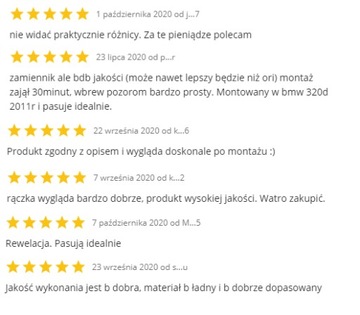 BMW E90E91 Ручка панели водительской двери Бежевая левая