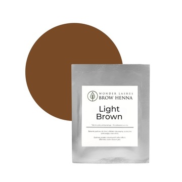 Wonder Brow Henna - Light Brown saszetka 1g