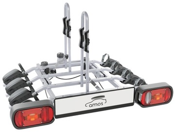 ЗАКРЫТОЕ ВЕЛОСИПЕДНОЕ крепление НА КРЮКЕ НА 4 ВЕЛОСИПЕДА TYTAN 13 PIN ДО 75 кг 2024 +НАКЛОН