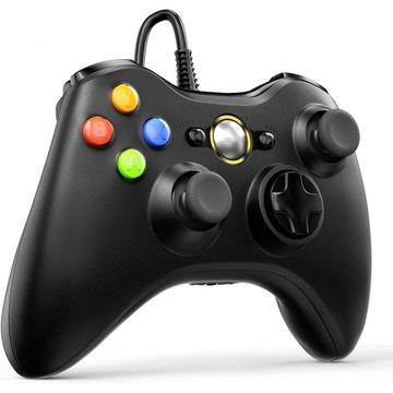 Przewodowy kontroler gier kompatybilny z konsolą Xbox 360/Xbox 360 Slim