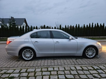 BMW Seria 5 E60 Sedan 2.5 525i 218KM 2007 BMW 525 218PS Zadbany Serwis Rata550zł, zdjęcie 6