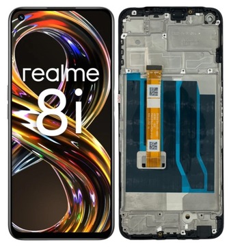 WYŚWIETLACZ LCD RAMKA EKRAN DOTYK DO REALME 8i