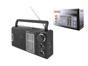 Radio przenośne Sonic S-3010 UAR FM/LW USB SD