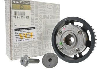 KOŁO ZMIENNYCH FAZ ROZRZĄDU 1.6 16V RENAULT 7701478505 ORYGINAŁ