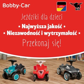 Колеса BIG Ride-on Pusher Quiet, черные, 50 кг