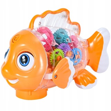 Przezroczysty samochodzik elektryczny Gearfish