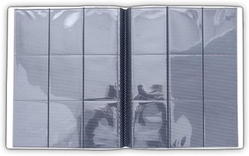 ARKERO G Коллекционный альбом для карточек, 360 карт, 9 окошек, БЕЛЫЙ