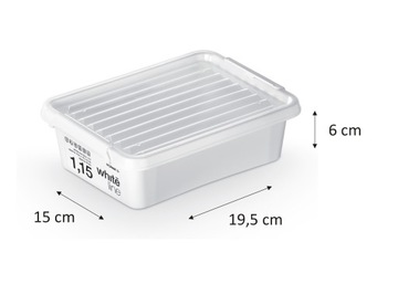 КОНТЕЙНЕР FOOD BOX С КРЫШКОЙ 1,15 л