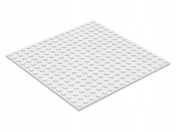 LEGO 91405 płytka white 16x16 biała