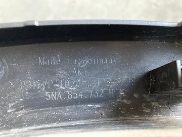 VW TIGUAN II R-LINE ЛИФТ ПЕРЕДНЯЯ ПРАВАЯ НАКЛАДКА