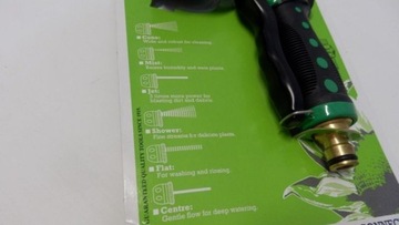 DRAPER Tools EXPERT Садовый поливочный пистолет, 7 функций, МОЛДИЙ АЛЮМИНИЙ