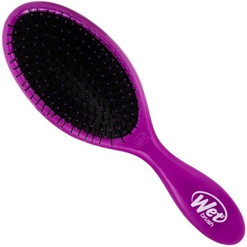 Оригинальная влажная щетка фиолетового цвета для распутывания волос