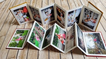 Фотоальбом «Гармоника Такса» 10х15см Холст