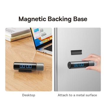 BASEUS Таймер обратного отсчета Секундомер ТАЙМЕР Электронный кухонный магнитный универсальный