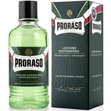 PRORASO средство после бритья ЗЕЛЕНЫЙ ЭВКАЛИПТ 400мл