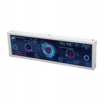 Monitor temperatury komputera 8.8 Cal IPS edytor