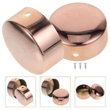 2 шт. колпачки для перил из нержавеющей стали