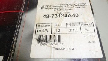 Mercury Mariner 48-73134A40 OEM-приводной винт