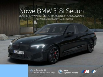 BMW Seria 3 G20-G21 Limuzyna 2.0 318i 156KM 2025 BMW Seria 3 18i Sedan 156 KM - Pakiet M Pro - Aktywny Tempomat - Pakiet Se