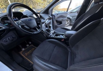 Ford Kuga II SUV Facelifting 2.0 TDCi 150KM 2017 Ford Kuga ST-lineZAREJESTROWANY navi SKORAALCANTARA gwarancjabezwypadkowa, zdjęcie 17