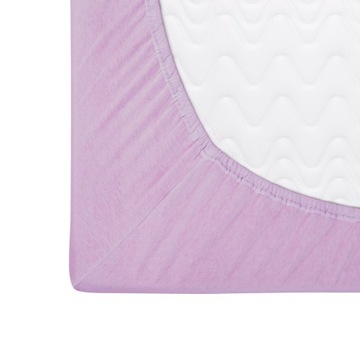 Prześcieradło jersey z gumką 140x200 Wrzos Darymex